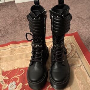 KillStar moto combat boots